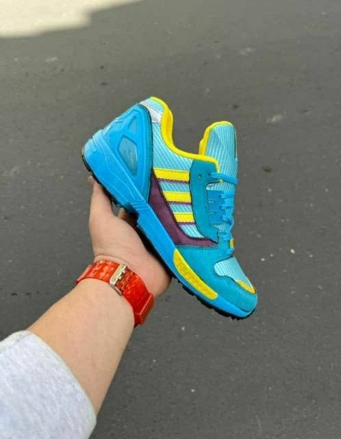 کتونی آدیداس  مدلAdidas Zx 8000- رنگ فیروزه‌ای